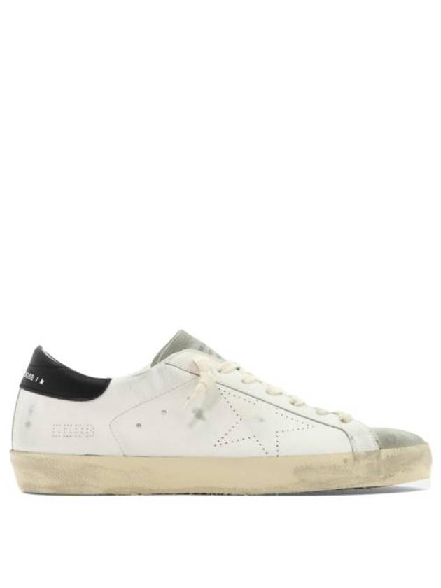 Superstar Black Tab Low Top Sneakers White - GOLDEN GOOSE - BALAAN 2