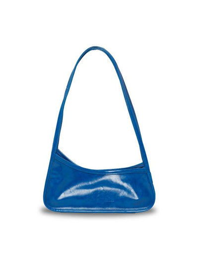 Vegan Slash Medium Shoulder Bag Cobalt Blue - RHEEMIN - BALAAN 2