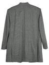 Women's Guelfo Yarn Dyed Wool Jacket Grey - MAX MARA - BALAAN 3