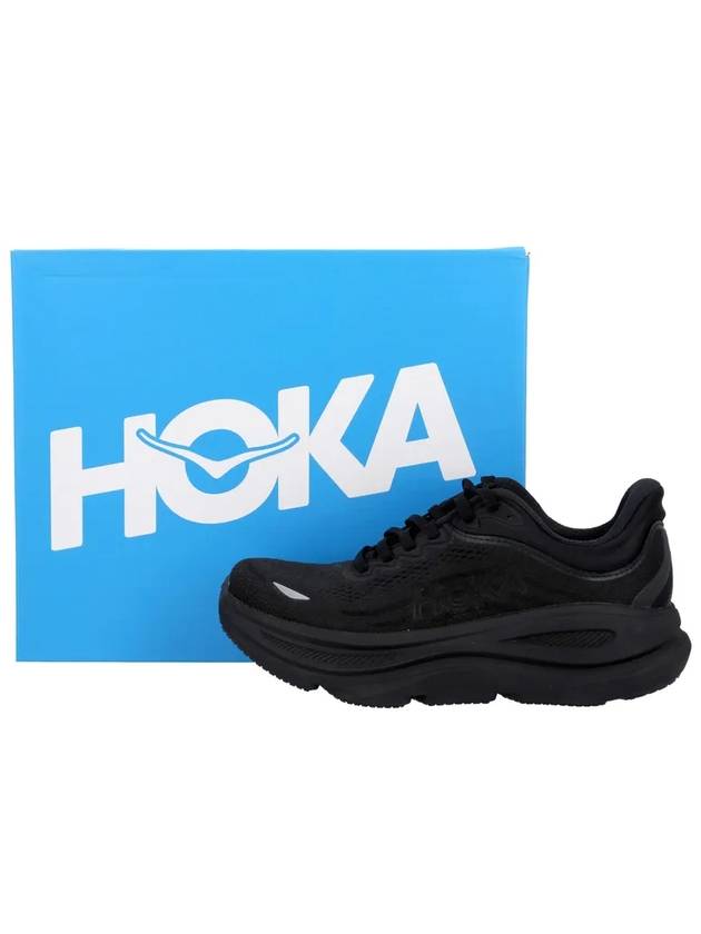 Bondi 9 Low Top Sneakers Black - HOKA ONE ONE - BALAAN 4