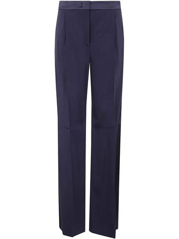 Alberta Ferretti Enver Satin Trousers Clothing - ALBERTA FERRETTI - BALAAN 1