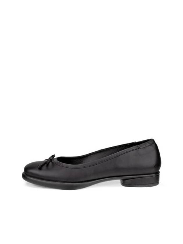 Sculpted LX Leather Ballerina Black - ECCO - BALAAN 2