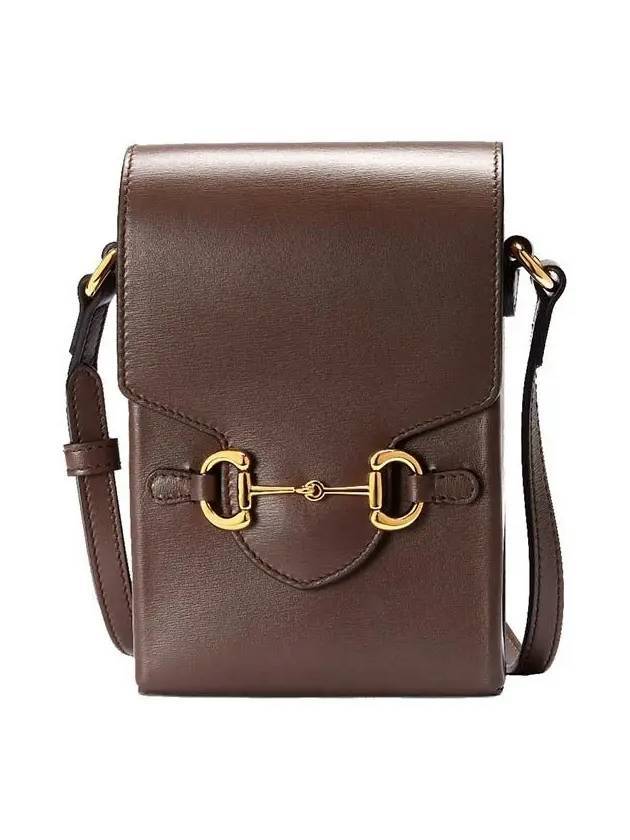 Horsebit 1955 Mini Bag Brown - GUCCI - BALAAN 1