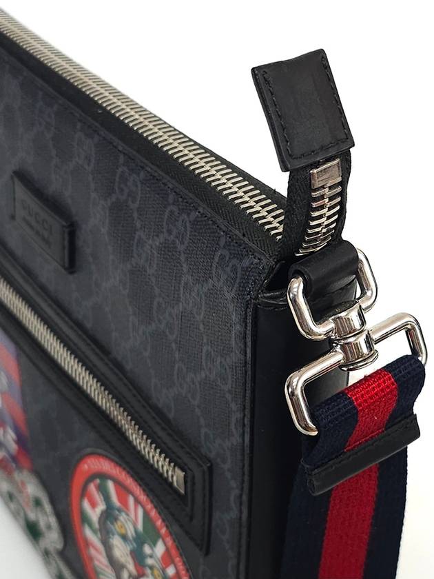 474137 Supreme Snake Tiger Print Messenger Cross Bag - GUCCI - BALAAN 6