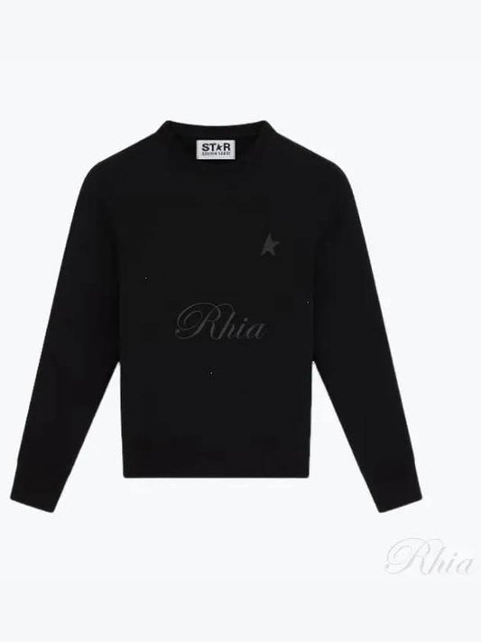 Star Logo Sweatshirt Black - GOLDEN GOOSE - BALAAN 2