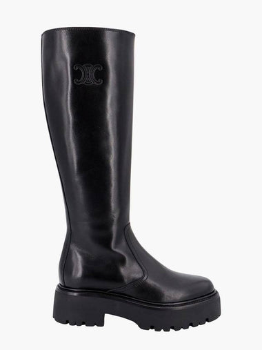 23 fw Leather Boots WITH Engrave Logo 354233492C38NO B0650827101 - CELINE - BALAAN 1