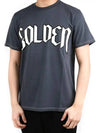 Logo printed short sleeve t-shirt - GOLDEN GOOSE - BALAAN 2