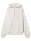 Logo Print Drawstring Hoodie White - MARNI - BALAAN 2