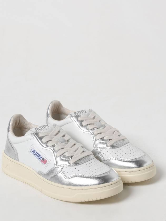 Medalist Silver Tab Low Top Sneakers White - AUTRY - BALAAN 3