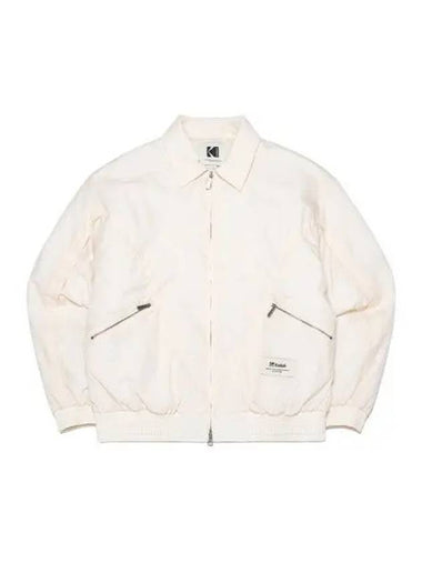 KODAK Light Padding Blouson Zip Jacket IVORY - KODO - BALAAN 1