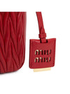 Matelasse Nappa Leather Shoulder Bag Red - MIU MIU - BALAAN 9