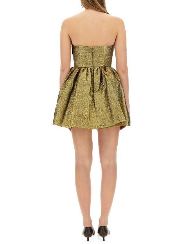 Self-Portrait Metallic Jacquard Mini Dress - SELF PORTRAIT - BALAAN 3