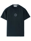 Compass Logo Short Sleeve T-Shirt Navy - STONE ISLAND - BALAAN 2