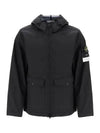 Membrana 3L TC Hooded Jacket Black - STONE ISLAND - BALAAN 6