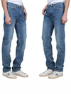 Men's New Standard Stonewashed Denim Jeans Indigo - A.P.C. - BALAAN 4