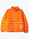 Pocket Down Liner Padding Jacket Orange - TEN C - BALAAN 2