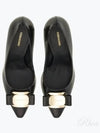 New Vara Plate Pumps Heel Black - SALVATORE FERRAGAMO - BALAAN 2