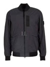 Skin Touch Nylon TC Primaloft Bomber Jacket Charcoal - STONE ISLAND - BALAAN 2