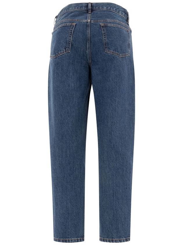 Martin Straight Jeans Stonewashed Indigo - A.P.C. - BALAAN 3