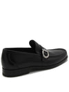 Ferragamo leather caspian gancini loafers black 775114 027963 007 - SALVATORE FERRAGAMO - BALAAN 3