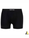 Men's Band Cotton Boxer Briefs 2 Pack Black - TOM FORD - BALAAN 2