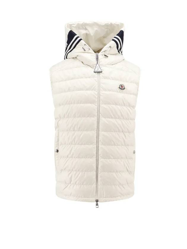 Clai down vest white - MONCLER - BALAAN 1