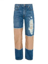 Mix panel distressed denim pants 271509 - JW ANDERSON - BALAAN 1