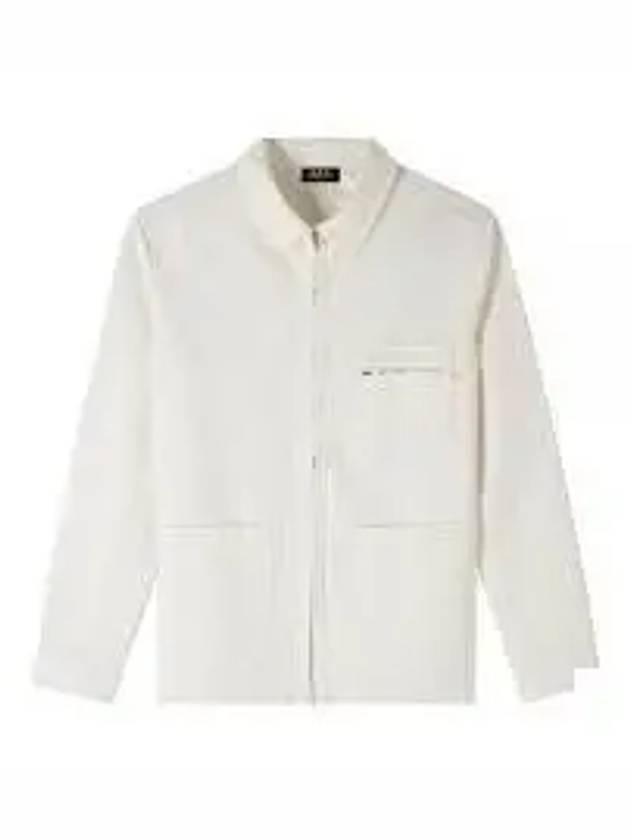 Connor Blouson Denim Jacket White - A.P.C. - BALAAN 2