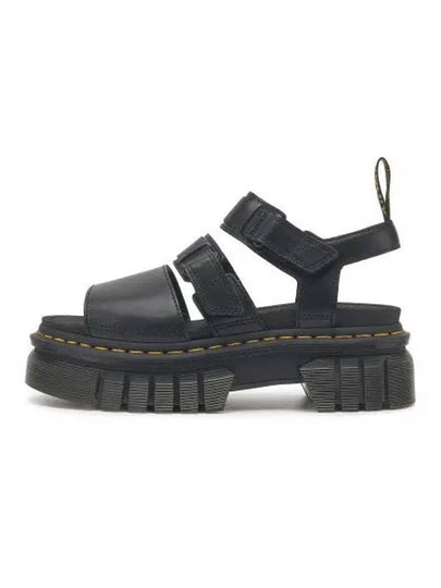 Ricki Nappa Lux Leather 3 Strap Platform Sandals Black - DR. MARTENS - BALAAN 2