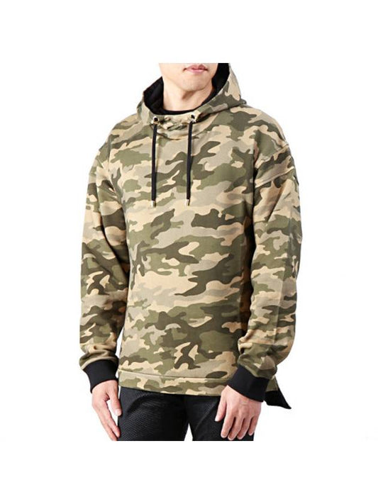 Cotton Hoodie Military - BALMAIN - BALAAN 1