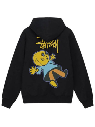 Dolly hooded zip up black - STUSSY - BALAAN 1