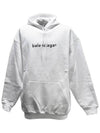 Women's logo printed oversized Hoodie top white - BALENCIAGA - BALAAN 2