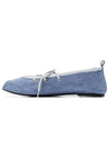 Women s PINA Cotton Canvas Ballerina Shoes Sky Blue SH0003 BL - PALOMA WOOL - BALAAN 2
