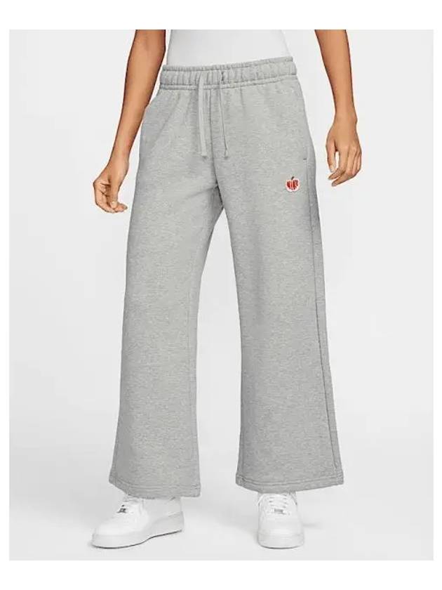 Sportswear Knit Track Pants Grey - NIKE - BALAAN 1