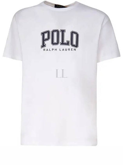 Logo Print Classic Cotton Short Sleeve T-shirt White - POLO RALPH LAUREN - BALAAN 2