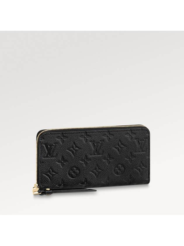 Zippy Monogram Empreinte Long Wallet Black - LOUIS VUITTON - BALAAN 6