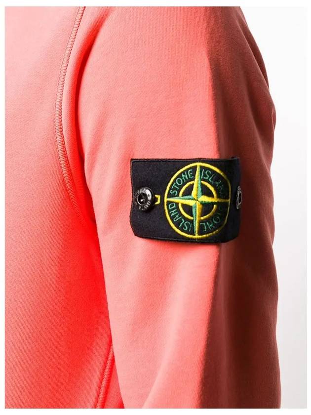 Garment Dyed Cotton Crewneck Sweatshirt Orange - STONE ISLAND - BALAAN 5