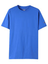 logo wappen short sleeve t-shirt royal blue - CHAMPION - BALAAN 1