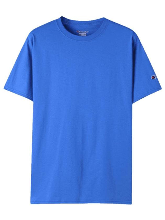 logo wappen short sleeve t-shirt royal blue - CHAMPION - BALAAN 1