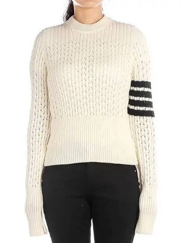 Women s diagonal armband knit 271345 - THOM BROWNE - BALAAN 1