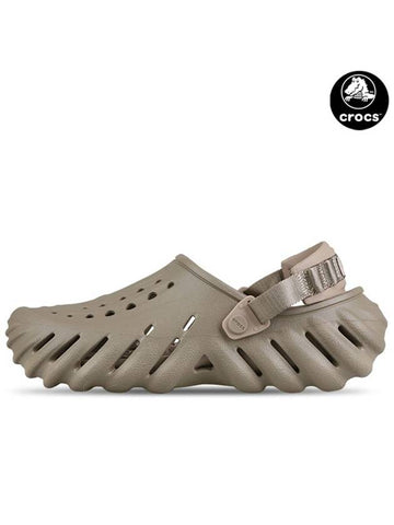 Eco Clog Sandals Slippers Khaki 207937 260 - CROCS - BALAAN 1