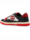 Mac80 Interlocking G Low Top Sneakers Red Black - GUCCI - BALAAN 4