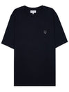 Bold Fox Head Patch Comfort Short Sleeve T-Shirt Black - MAISON KITSUNE - BALAAN 10