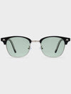 YLeen SILVER SUNGLASS GREEN - RECLOW - BALAAN 3