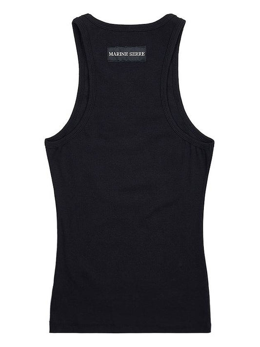 Women Sleeveless T Shirt WTT014 BK99 - MARINE SERRE - BALAAN 2