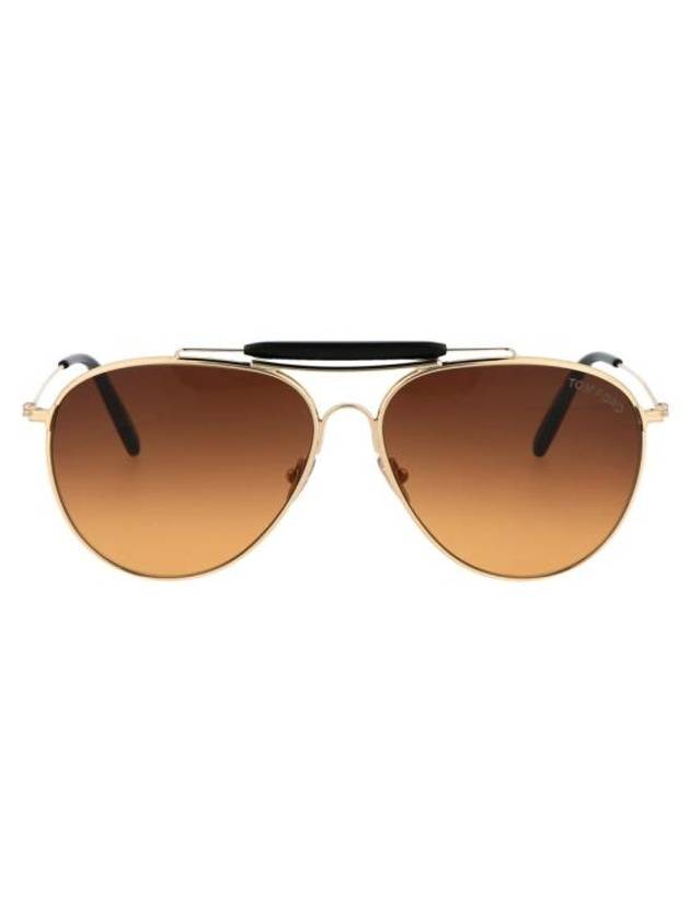 Sunglasses FT099532E 32E GOLD - TOM FORD - BALAAN 1