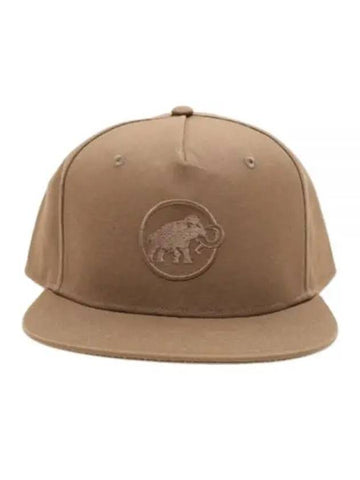 Classic Embroidered Logo Snapback Dark Sand - MAMMUT - BALAAN 1