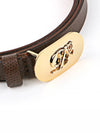 BE5104 V243 50 gold skinny belt - DSQUARED2 - BALAAN 2