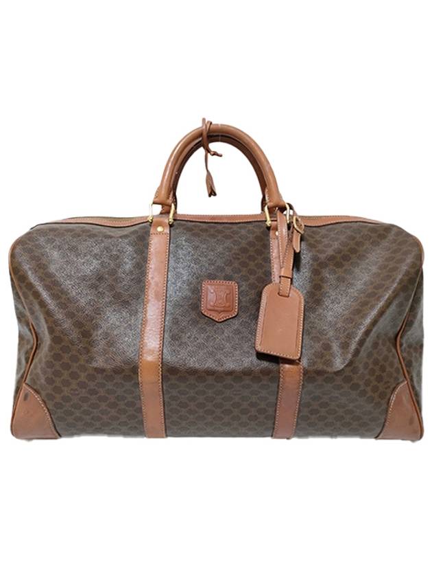 Macaron Travel Bag Brown Boston - CELINE - BALAAN 1