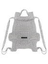 Bow Backpack Glitter Silver - PLEATSMAMA - BALAAN 6